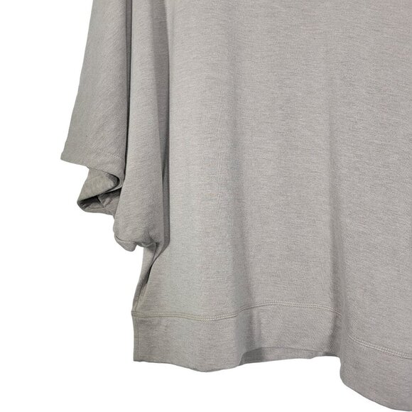 Tahari Women's Dolman Sleeve Turtle Neck Neutral Sweater/Poncho Beige Size Large - Picture 5 of 12